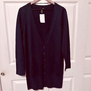 HM | Sweater | HM Plum Long Cardigan